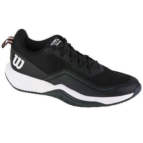 Wilson Rush Pro Lite Tennis Shoe - Black/Ebony/White 1/5