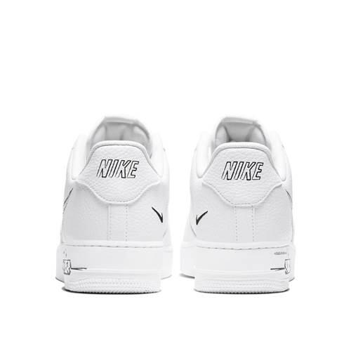 Chaussures  Air Force 1 Sketch White Black 4/5