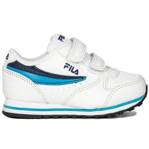 Fila - Chaussures Universel Bébés Fila Orbit Velcro Infants - Chaussures De Sport - Blanc - 22 - Decathlon