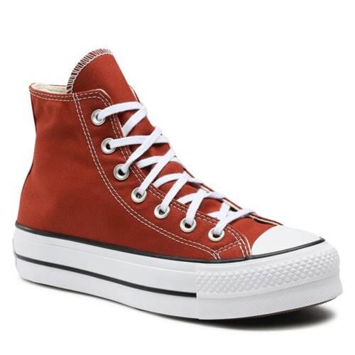 Zapatillas Casual Mujer Converse Chuck Taylor All Star Lift Hi Marrón