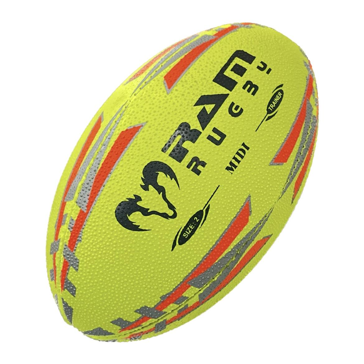 Ram Rugby Midi Rugby Ball 1/2
