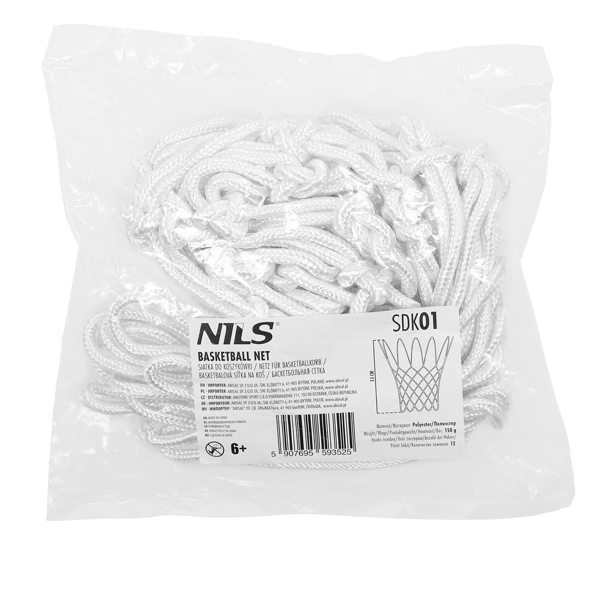 Siatka do koszykówki SDK01 Nils 5/7