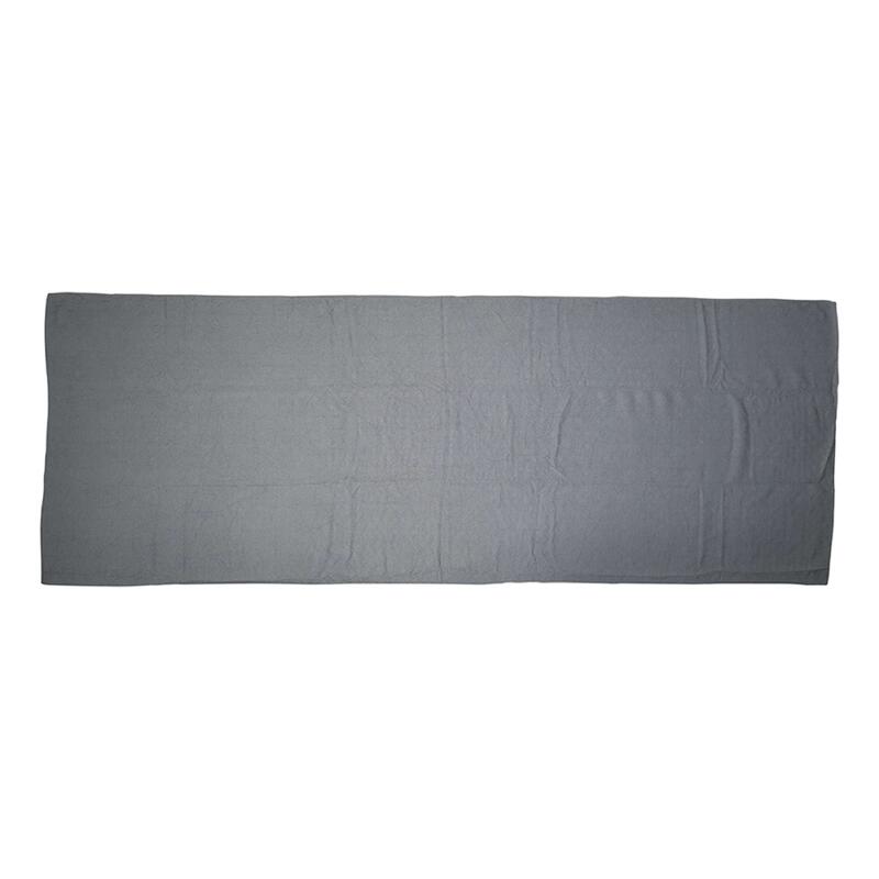 Silicone Yoga handdoek - Handdoek - met anti slip - Incl. draagtas - Grijs