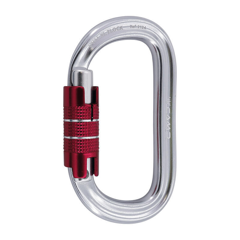 Karabinek wspinaczkowy automatyczny Camp Oval XL 2Lock