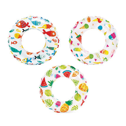 Bouée gonflable Intex 51 cm, multicolore, 3-6 ans