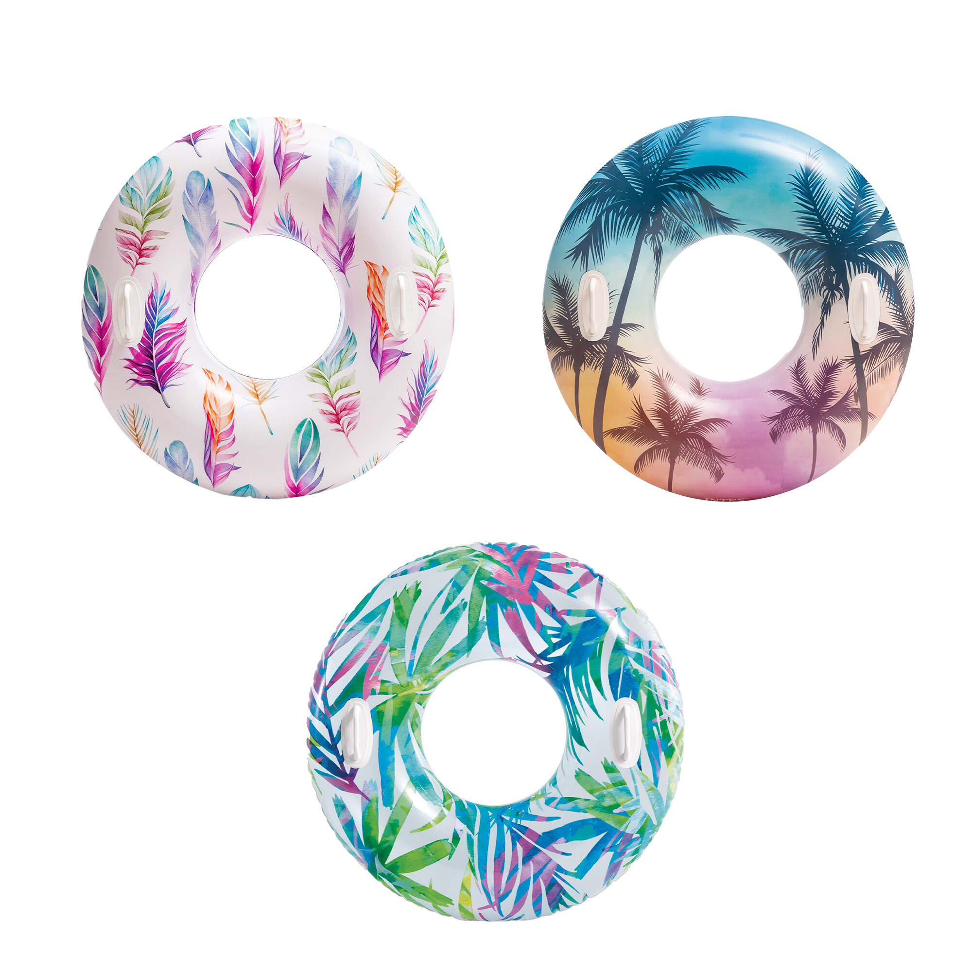 INTEX Kruh plavecký S DRŽADLY Intex 58263