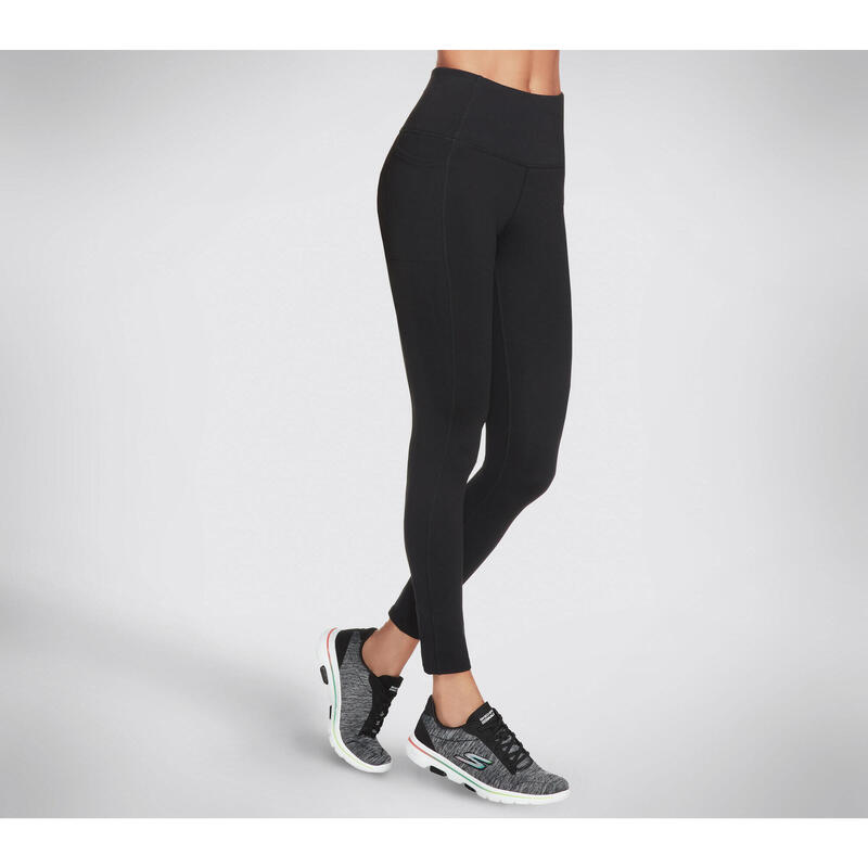 SKECHERS GOFLEX HW LEGGING II Mallas largas Negro