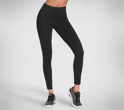 Damen GOFLEX HW LEGGING II Tights lang Schwarz
