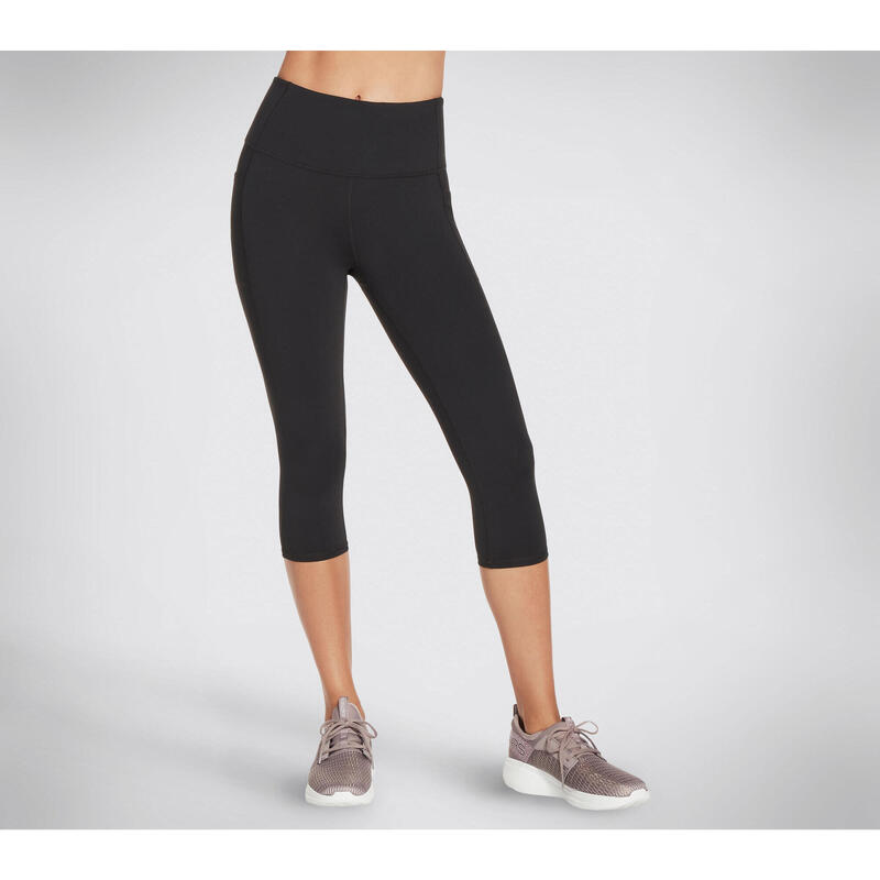 Damen GOFLEX HW CAPRI Tights Schwarz