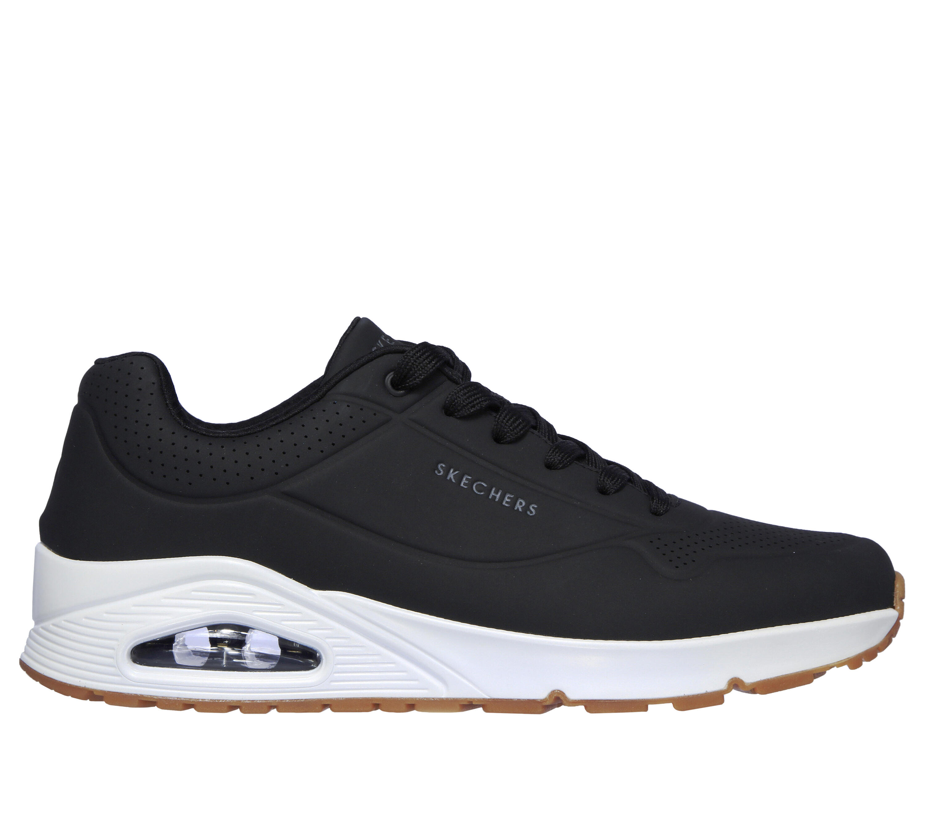 SKECHERS Hombre UNO STAND ON AIR Sneakers Negro 5/7