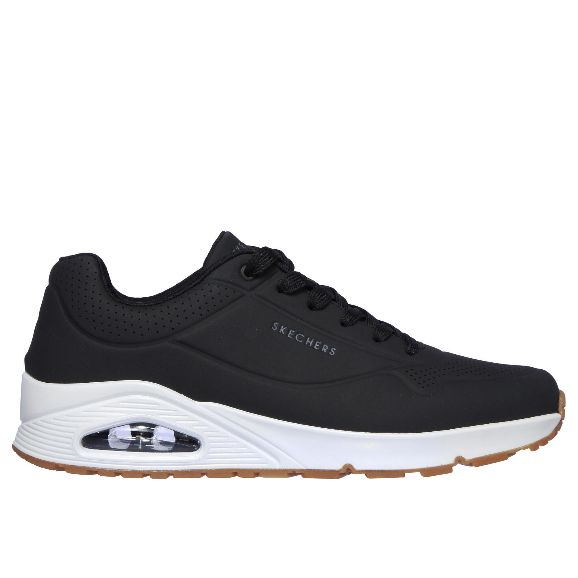 SKECHERS Men's UNO STAND ON AIR Sneakers Black