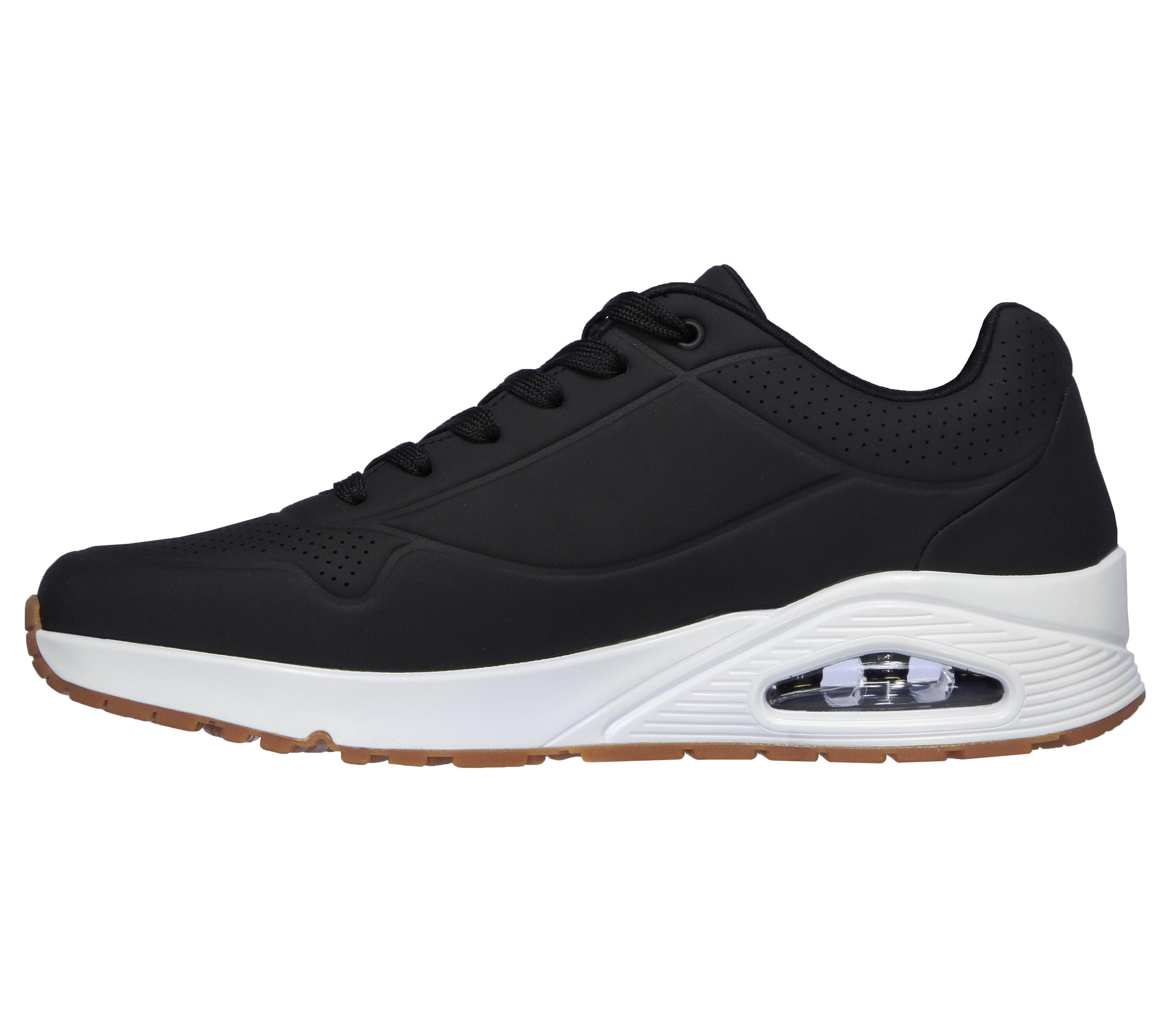 SKECHERS Hombre UNO STAND ON AIR Sneakers Negro 4/7