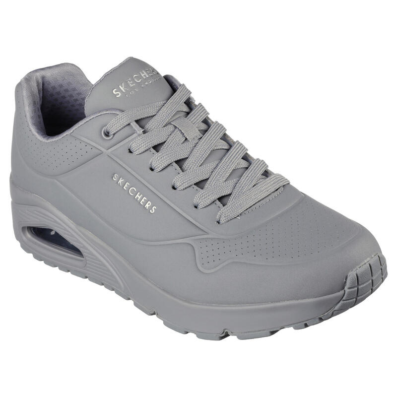SKECHERS Homme UNO STAND ON AIR Sneakers Gris clair