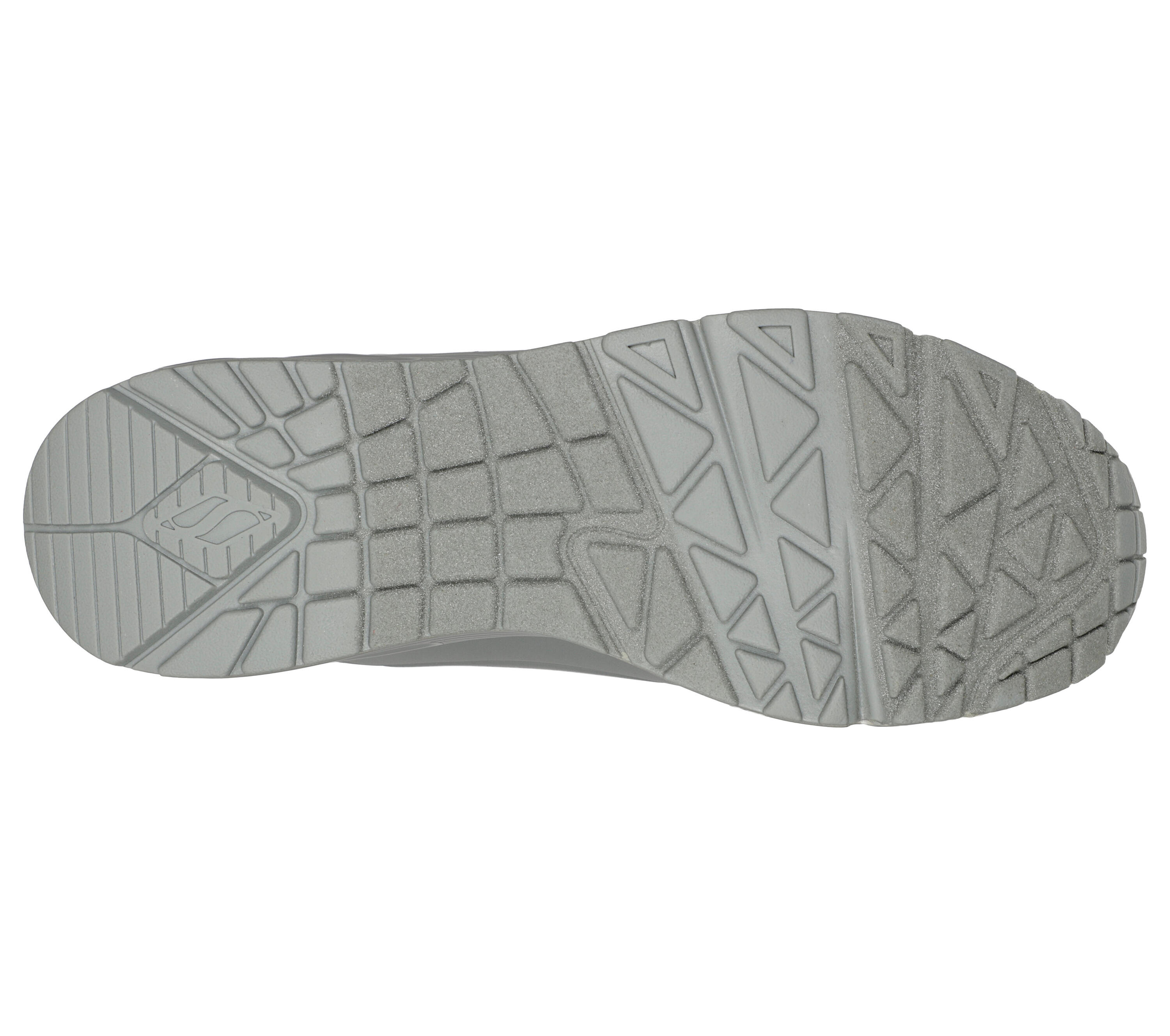 Skechers Mens Sport Casual UNO STAND ON AIR Sneakers Men 52458 grau 3/7