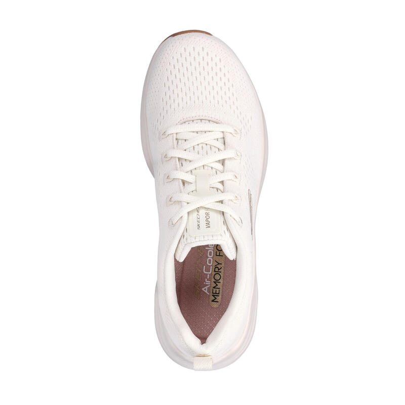 SKECHERS Femme VAPOR FOAM FRESH TREND Sneakers Noir / Rose Beige