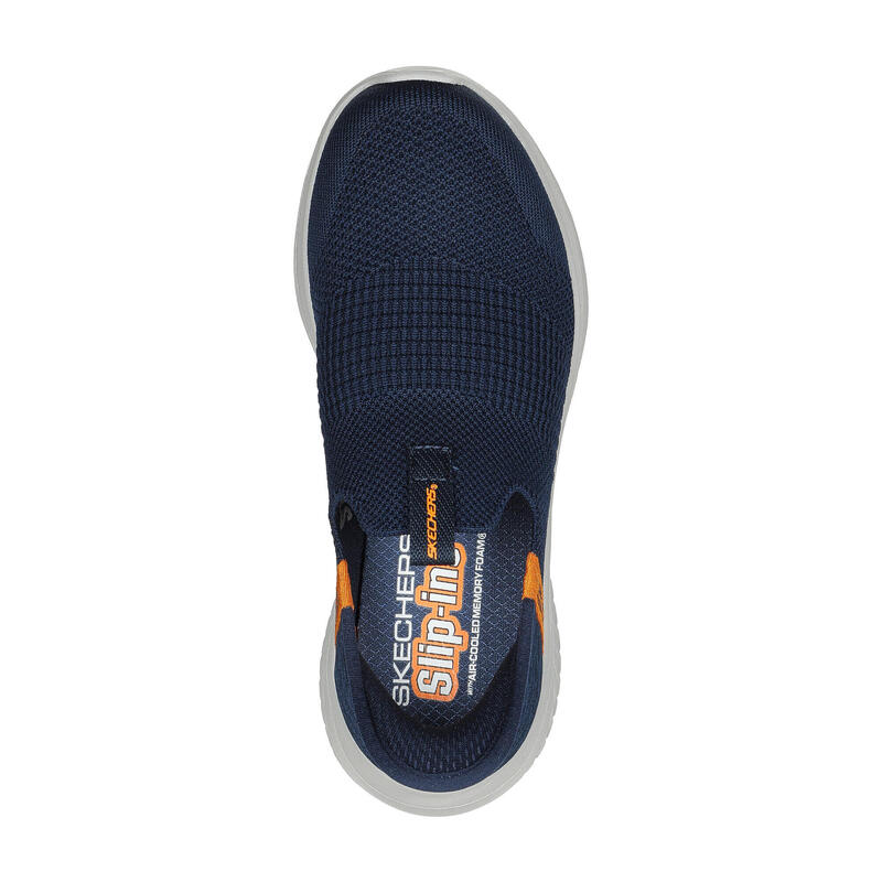 Kinder ULTRA FLEX 3.0 SMOOTH STEP Slip-On Marineblau / Orange