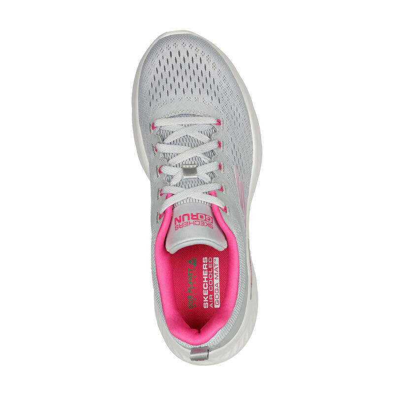 SKECHERS Mujer GO RUN LITE Zapatillas deportivas/para correr Gris / Gris / Rosa