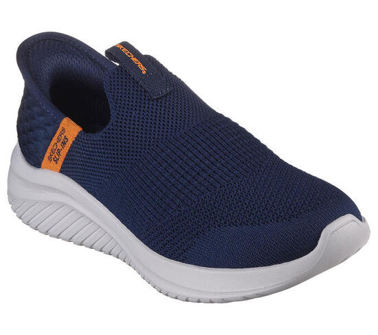 SKECHERS Enfants ULTRA FLEX 3.0 SMOOTH STEP À enfiler Noir