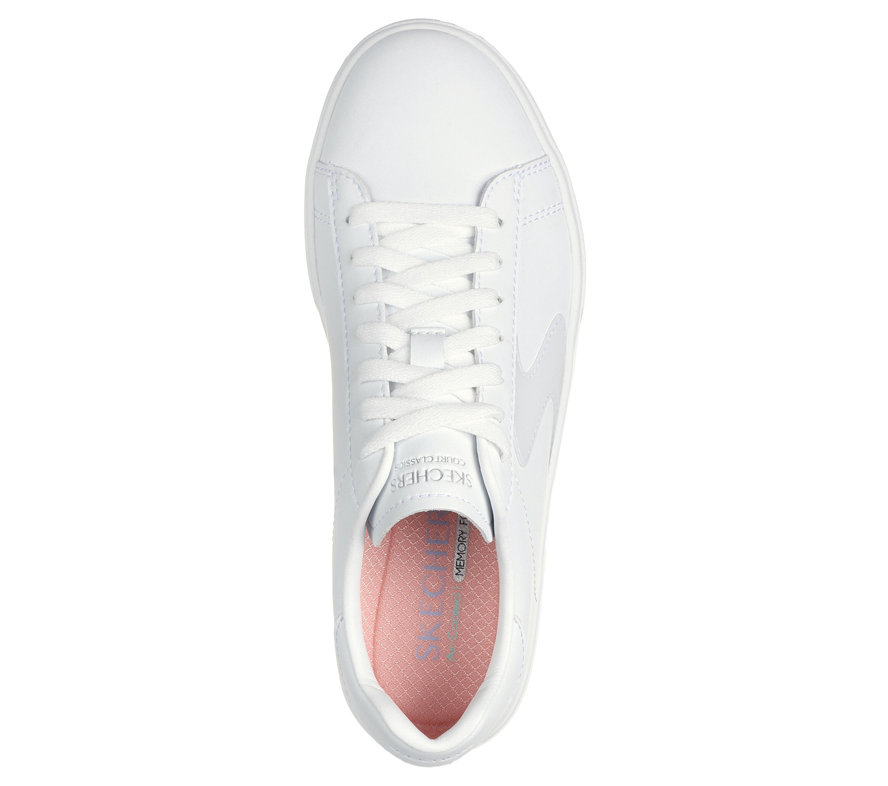 SKECHERS Dames EDEN LX TOP GRADE Sneakers Zwart / Wit 2/5
