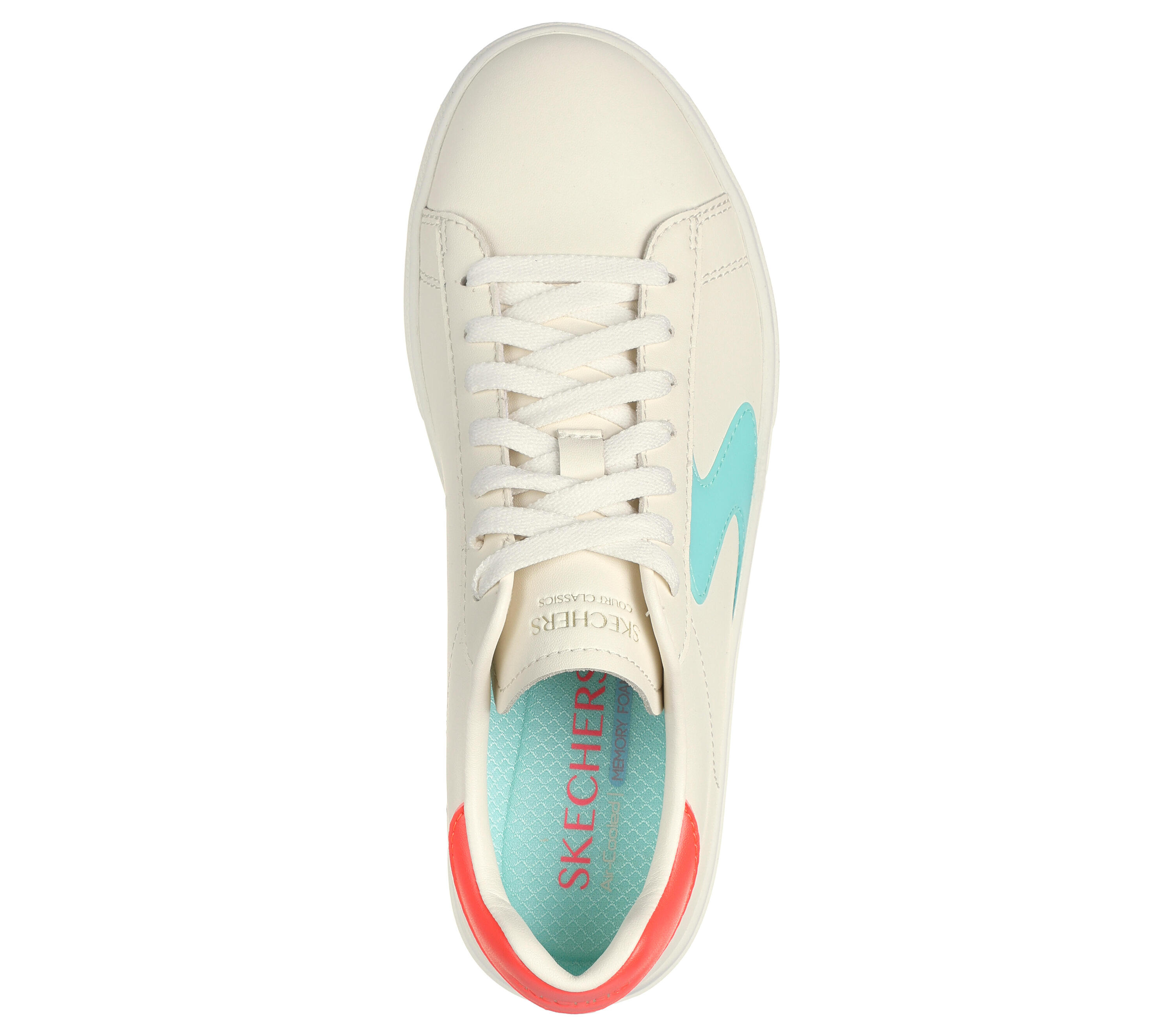 SKECHERS Femme EDEN LX TOP GRADE Sneakers Noir / Beige / Multicolore 2/5