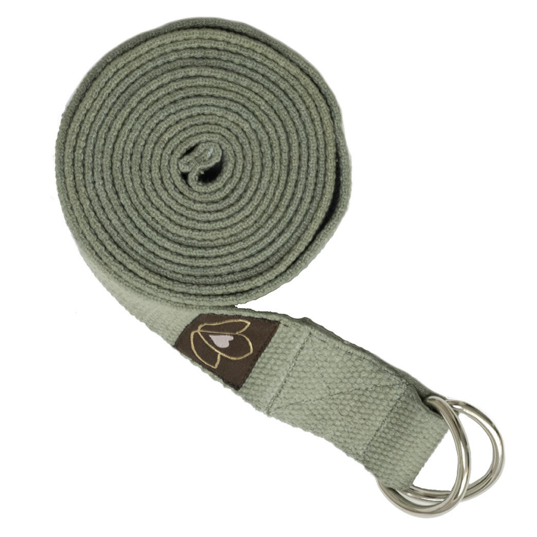 Lotus Yoga riem extra lang asgroen 4/5