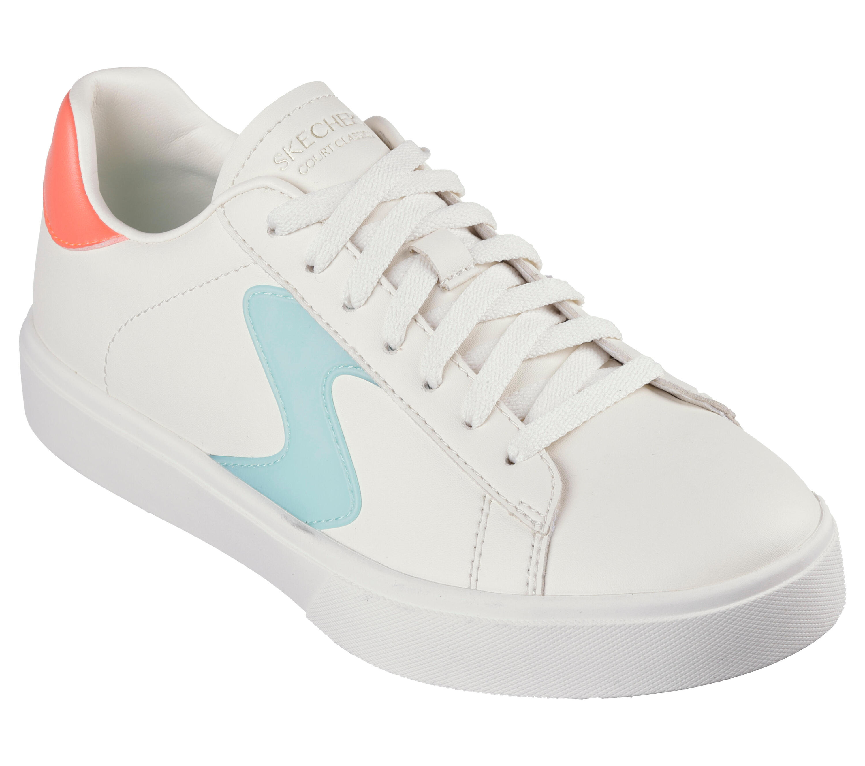 SKECHERS Femme EDEN LX TOP GRADE Sneakers Noir / Beige / Multicolore 1/5