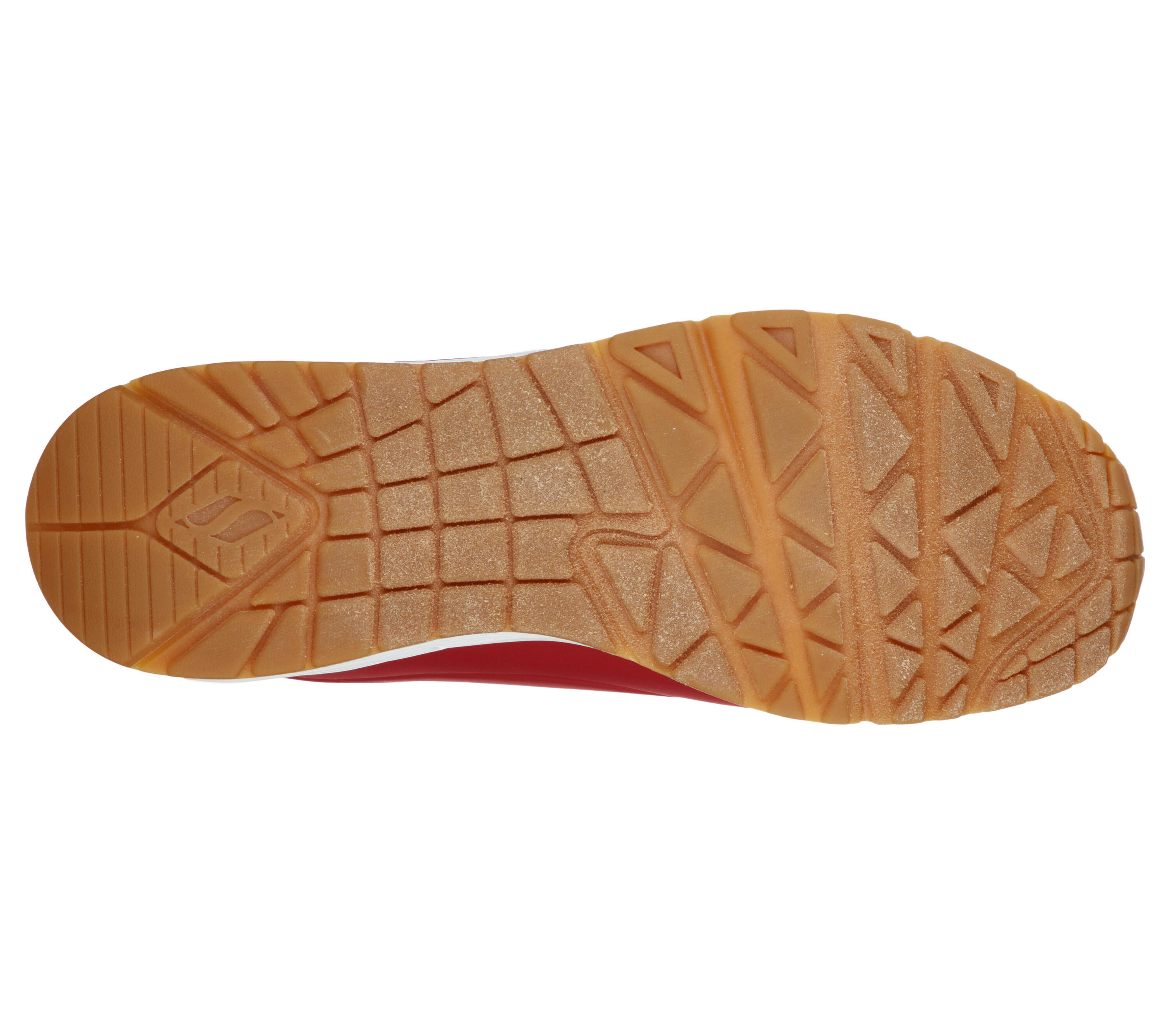 SKECHERS Homme UNO STAND ON AIR Sneakers Rouge foncé 3/5