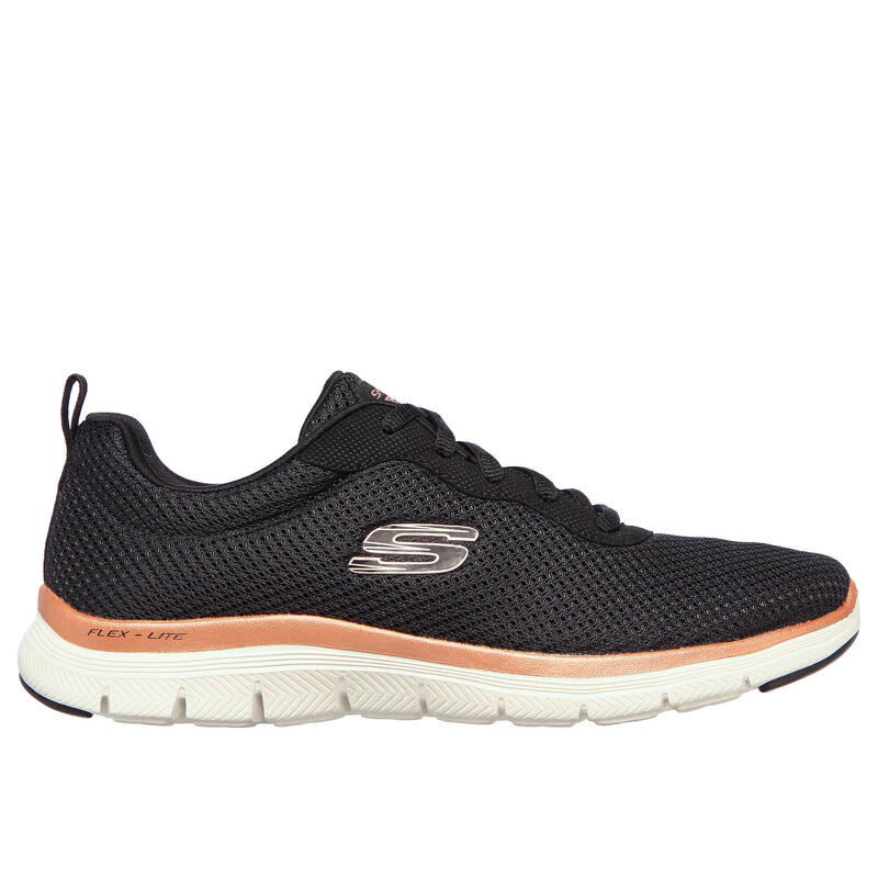 SKECHERS Donna FLEX APPEAL 4.0 BRILLIANT VIEW Sneakers Nero