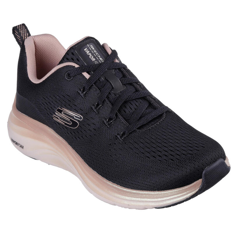 SKECHERS Mujer FLEX APPEAL 4.0 BRILLIANT VIEW Sneakers Negro / Oro Negro