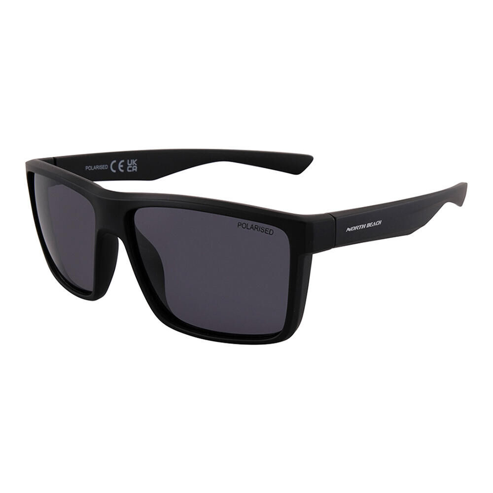 NORTH BEACH PICAREL - Matte Black/Polarized Smoke