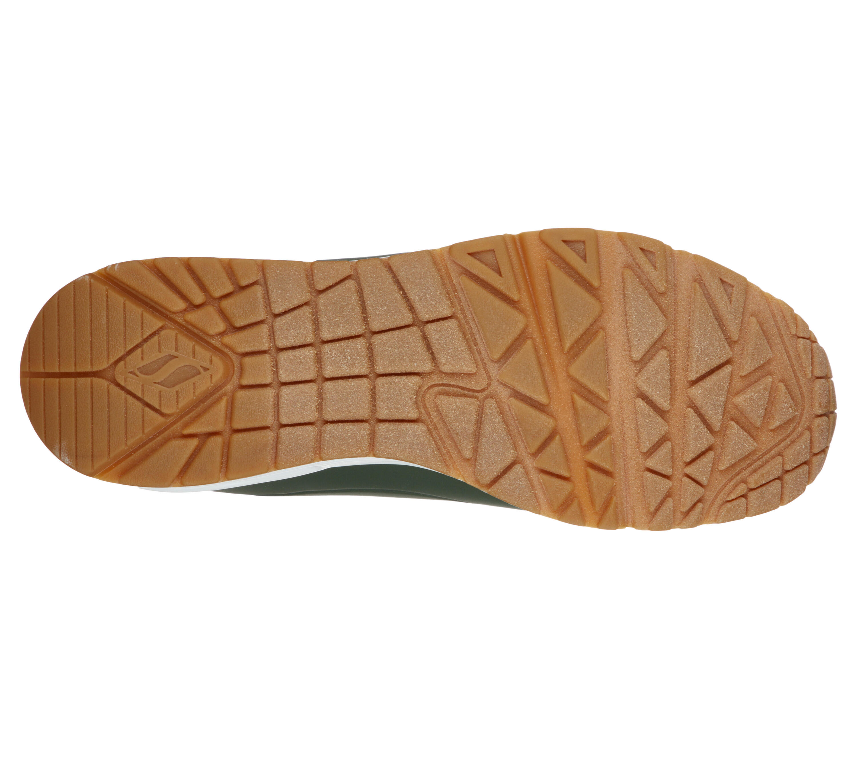 SKECHERS Uomo UNO STAND ON AIR Sneakers Verde oliva 3/5