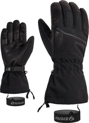 Winterhandschoenen heren maat 9.5 - ziener garni as® alpine 100% zwart