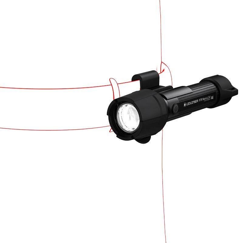 Ledlenser P7R Work UV Flashlight -  5