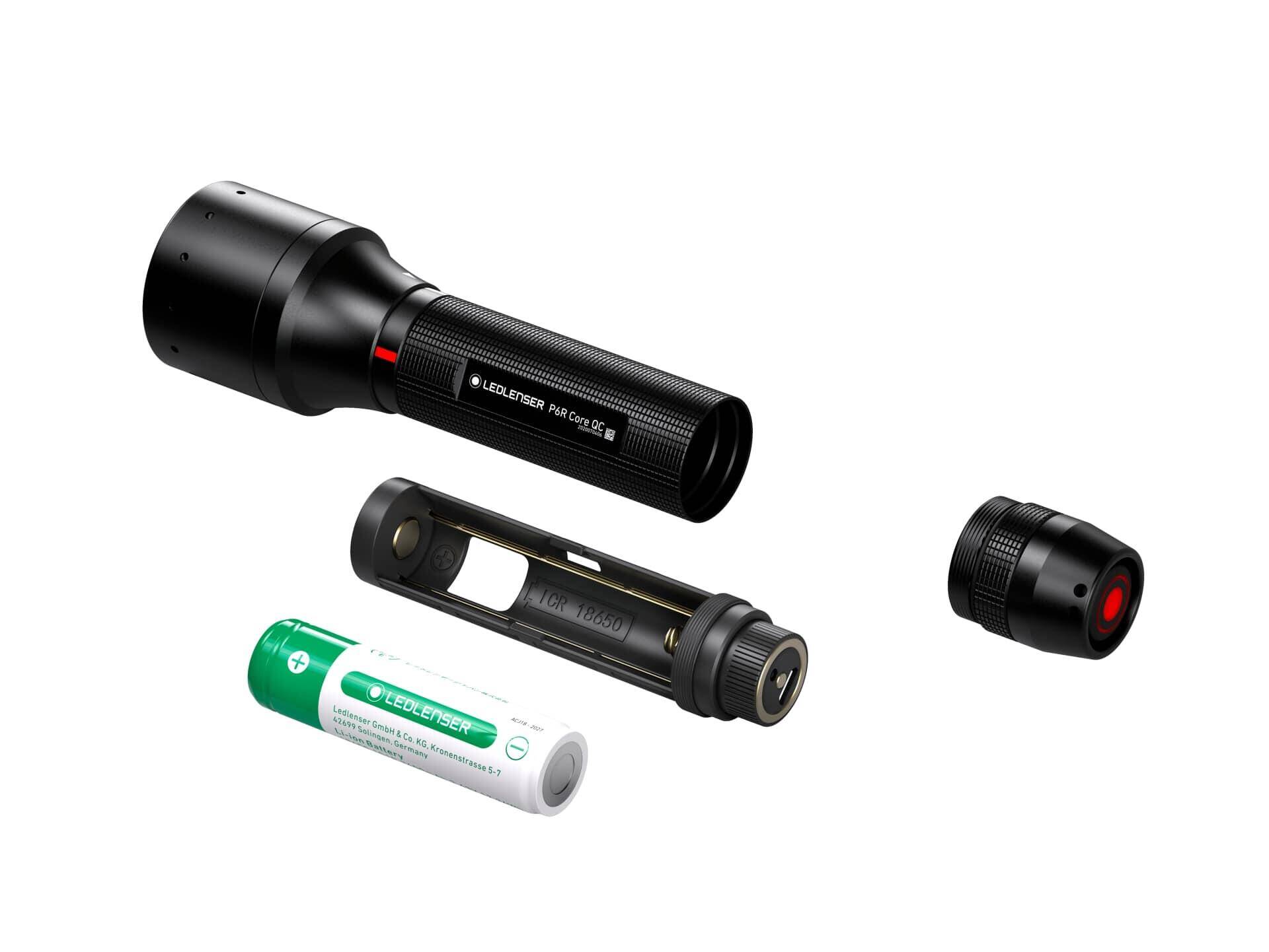 Ledlenser P6R Core QC Flashlight -  5