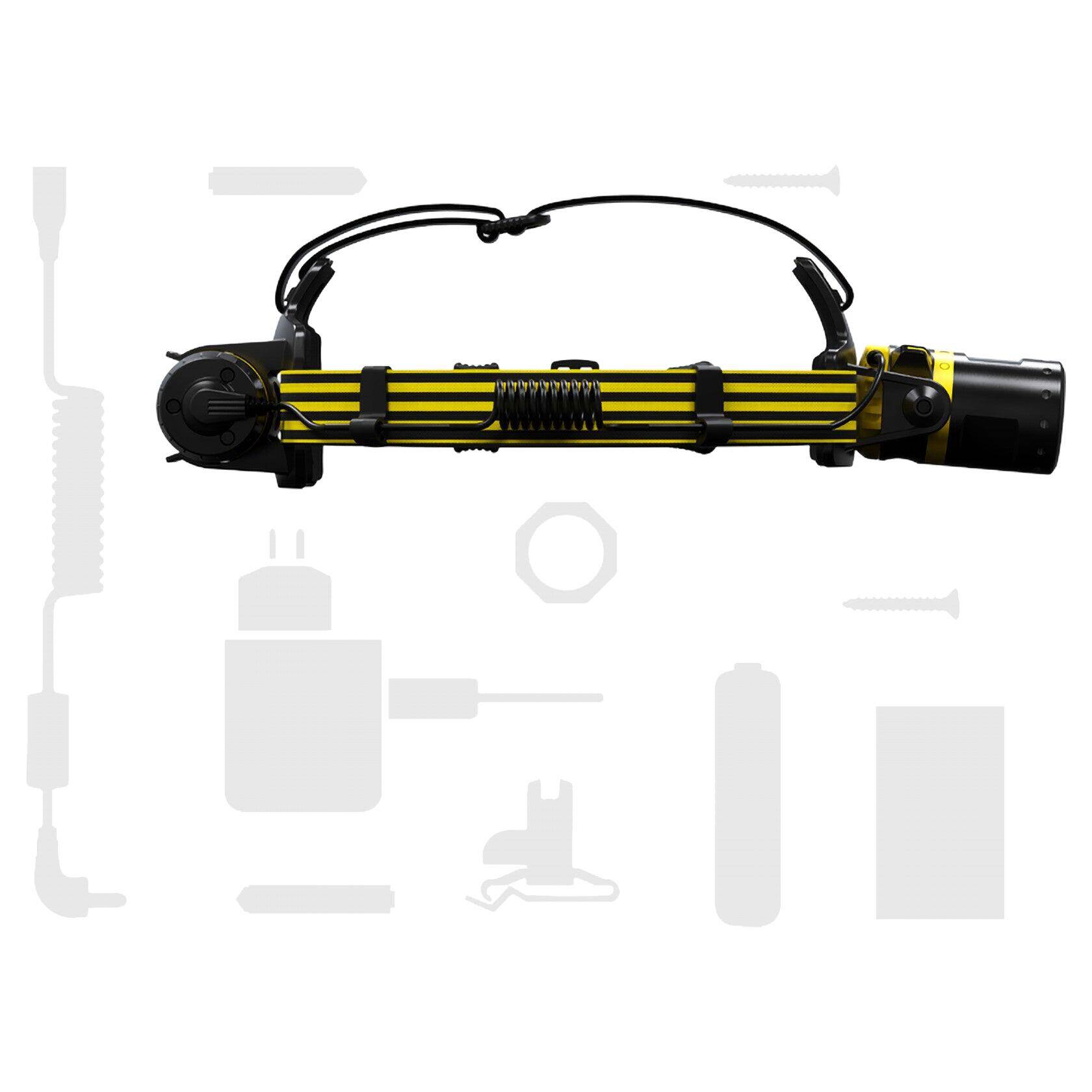 Ledlenser EXH8 Yellow Headlamp -  4