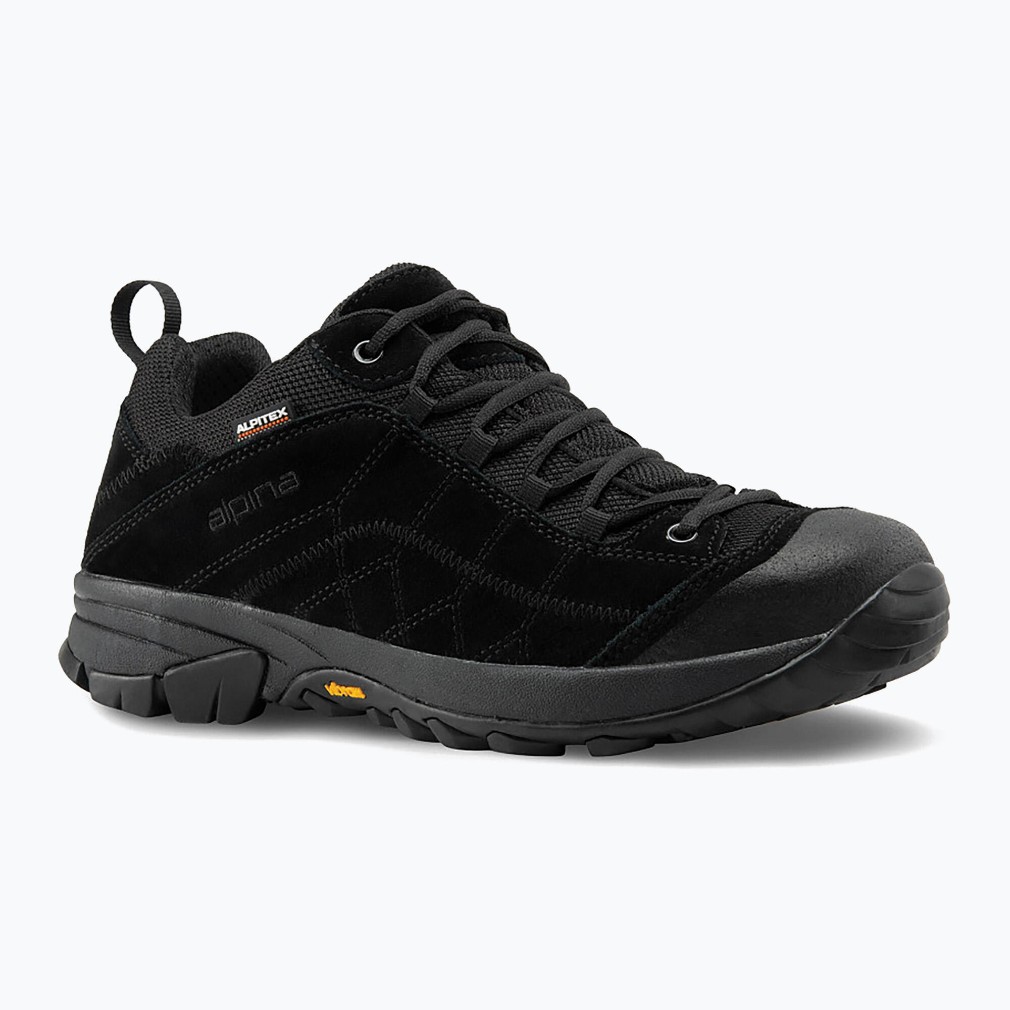 Buty Trekkingowe męskie Alpina Tropez Black Vibram 5/5