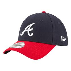 Casquette réglable Atlanta Braves The League 9FORTY bleu