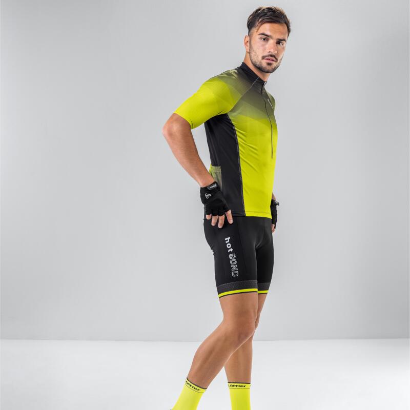 Radtrikot für Herren Kurzarm M Bike Jersey HZ Hotbond RF - Grün