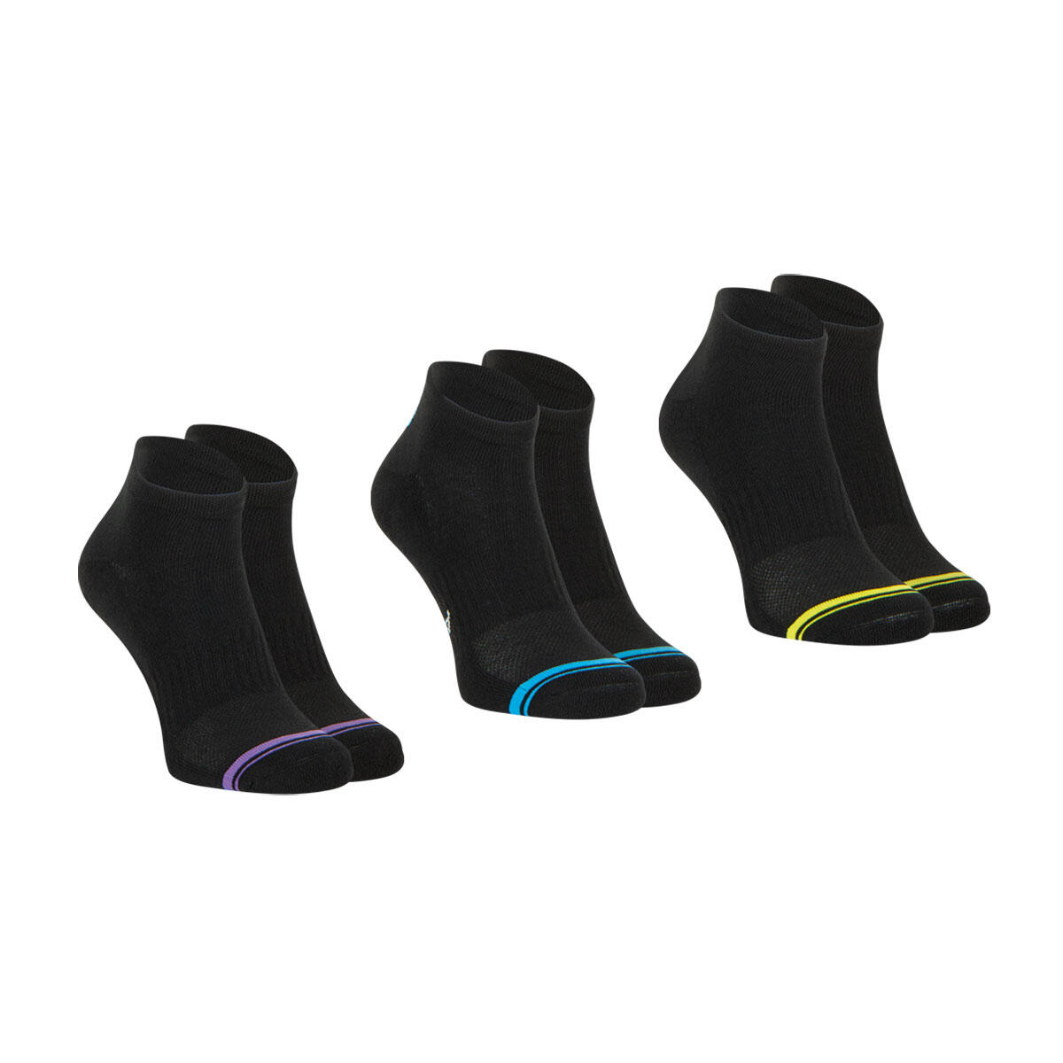 Lot de 3 paires de socquettes homme Training Dry 2/4