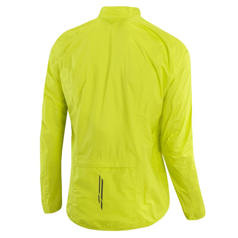 Wielrenjack lange mouwen M Bike Jacket WPM Pocket - Geel