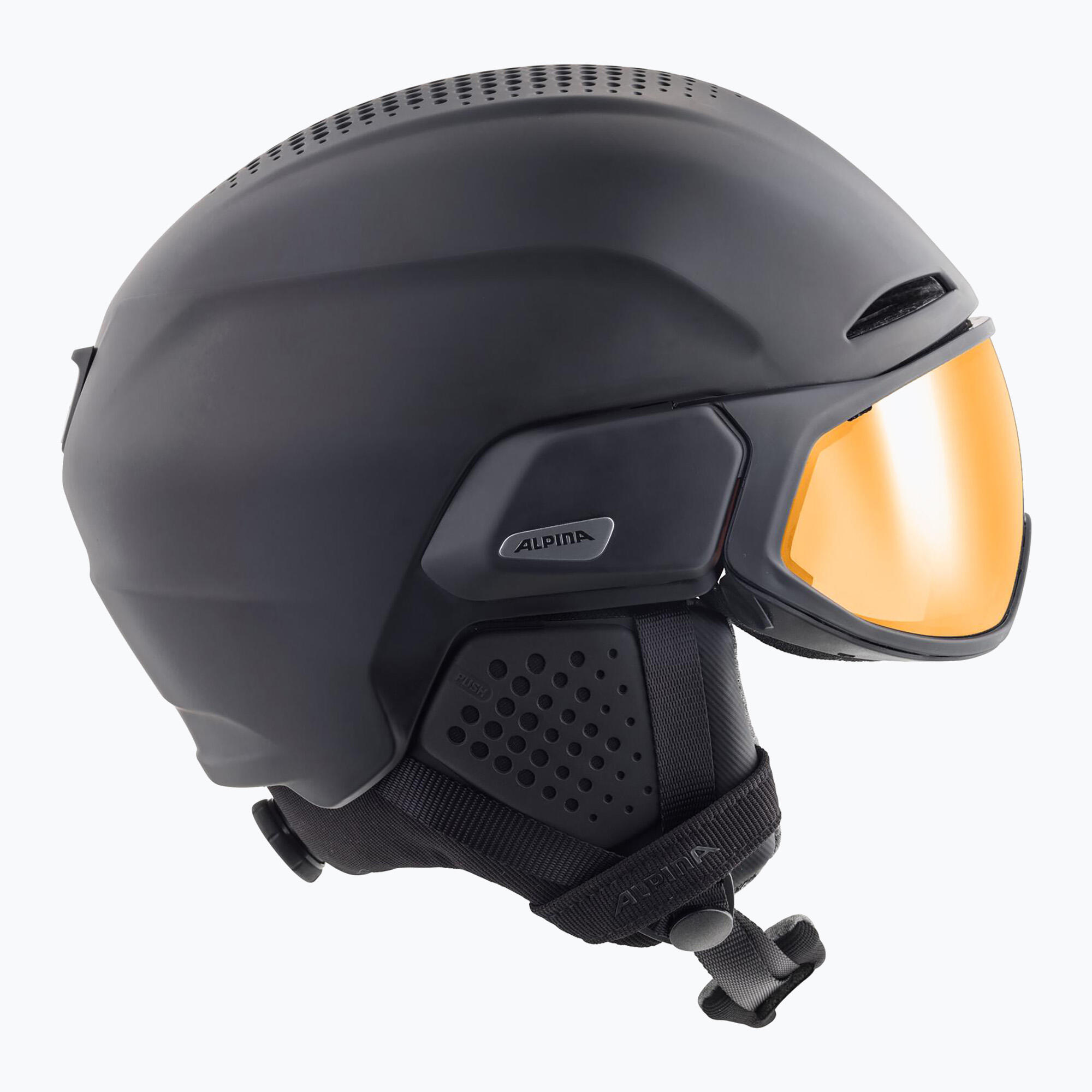 Kask narciarski Narty Alpina Alto Q Lite Czarny 4/5