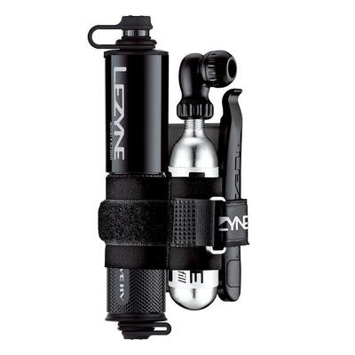Lezyne Pocket Drive HV Loaded Pompa a Mano Cnc Gloss Black 140 mm