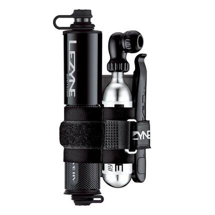 Lezyne Pocket Drive HV Loaded - Handpomp, Zwart
