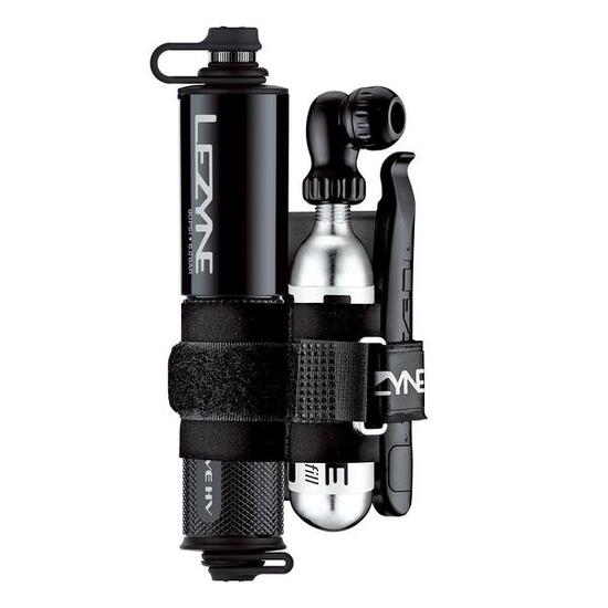 Lezyne Pocket Drive HV Loaded - Handpomp, Zwart