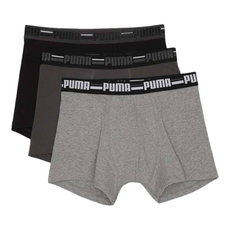 Bokserki Sportowe Męskie Puma Basic Brand Elastic 3-Pack