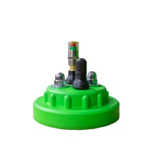 Pressurizzatore per padel e palline da tennis (15 palline) - colore verde