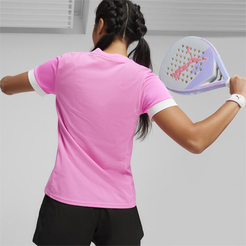 Individual Padel shirt voor dames PUMA Poison Pink