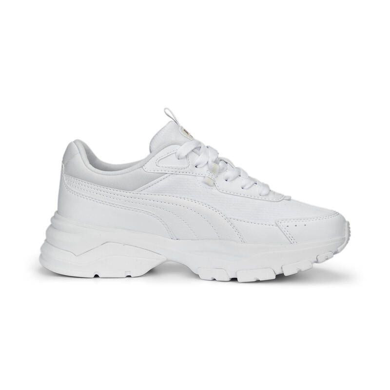 Cassia Via sneakers voor dames PUMA White Rose Gold Warm Metallic