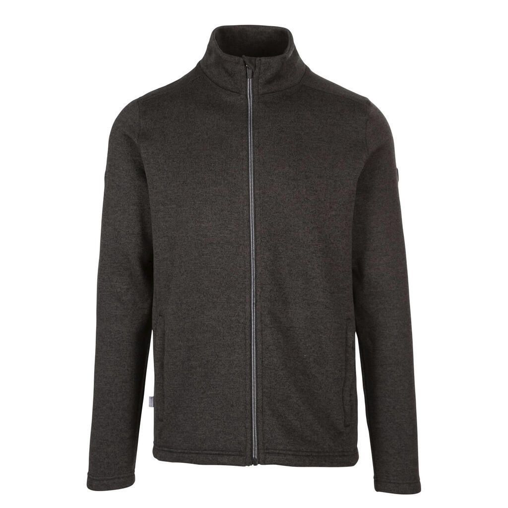 Mens Rundel Marl Fleece Jacket (Dark Grey Marl)