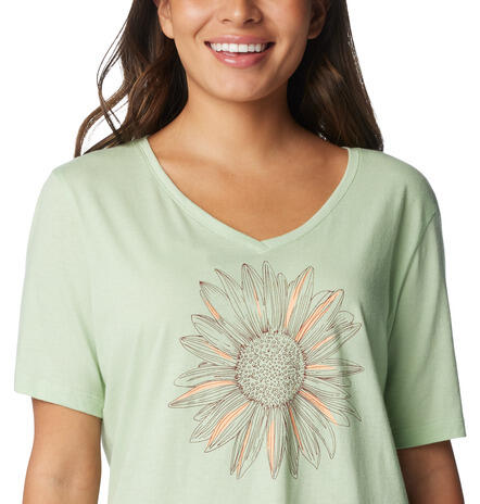 T-shirt femmes Bluebird Day Relaxed V Neck 4/5